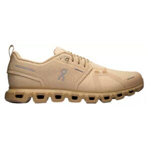 On Men's Cloud 6 Waterproof Shoes-Color: Desert Sand/Dune